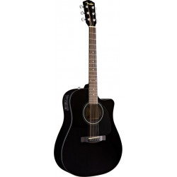 Акустические гитары Fender Cd-60ce Dreadnought Black W/fishman® Miniq Preamp - 2
