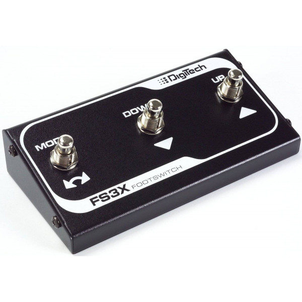 Гитарные педали эффектов Digitech Fs3x 3 Function Foot Switch - 1