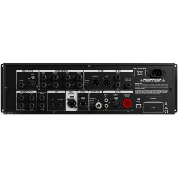 Гитарные педали эффектов Line 6 Helix Rack Fx Processor - 1