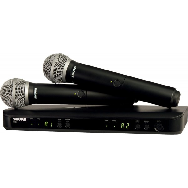 Радиосистемы c микрофоном SHURE BLX288E/PG58 M17 - 1