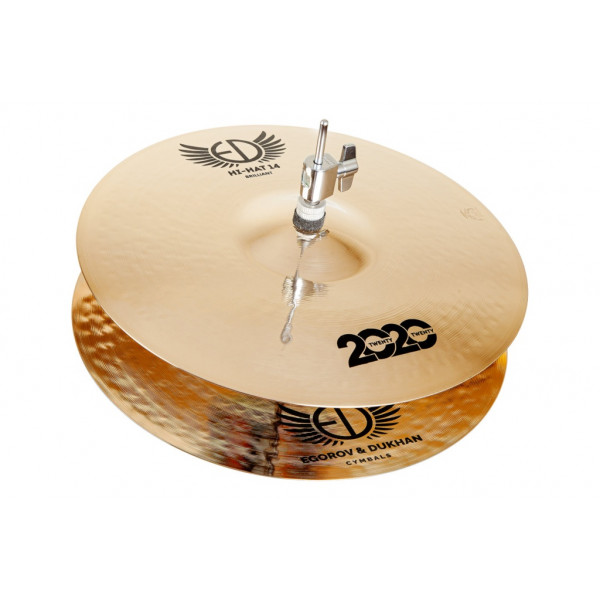 ED Cymbals ED2020HH15BR 2020 Brilliant Hi-Hat 15"