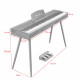 Цифровое фортепиано EMILY PIANO D-47 BK